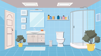 Cozy Bathroom with Natural Decor