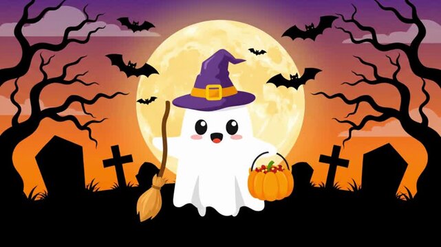 kawaii ghost wearing witch hat illustration.
cute halloween ghost character vector.
pastel halloween cute ghost.
spooky cute ghost kawaii.
halloween ghost clipart kawaii.
cozy halloween ghost art.