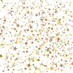 Color stars confetti background. Splash effect banner. Vector abstract illustration with blurred drops of rain for wallpaper, wrapping paper, backdrop, poster, card etc.