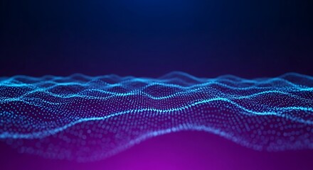 abstract blue wave background