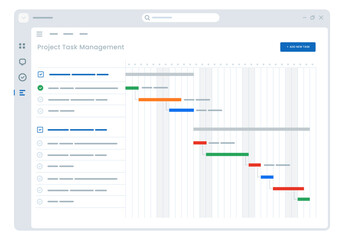 Gantt chart for project task management visualizes project timelines dependencies tool for project managers teams software application