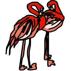 funny cartoon bird