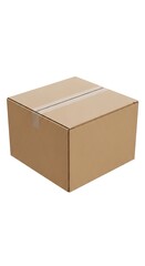 Brown Cardboard Box - Packaging and Storage Solution for Shipping.