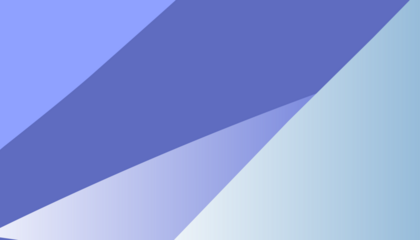 bright blue background shape