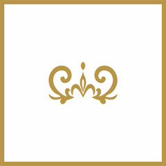 Fototapeta premium Vintage Ornamental Vector Design — Classic Decorative Floral and Baroque Pattern