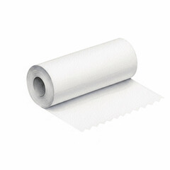 Empty Parchment Blank Roll isolated watercolor vector illustration svg