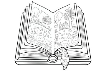 Study Books and Stationery Flat Vector Design