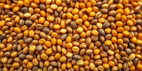 Fototapeta premium Close-up of numerous sunflower seeds forming a textured background, natural, image