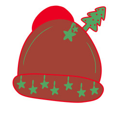 winter hat vector