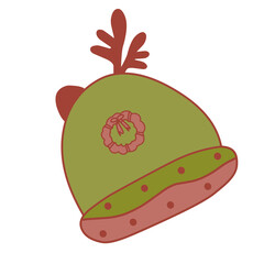 winter hat vector