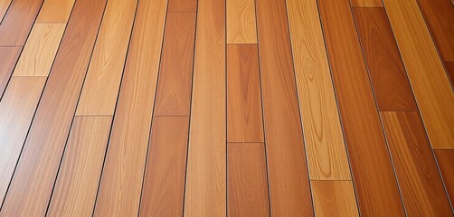 Rich, warm brown wood parquet flooring texture,  hardwood floor,  material