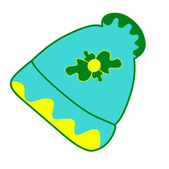 winter hat vector