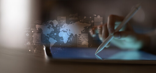 Global Business Strategy and Data Analytics Visualization.