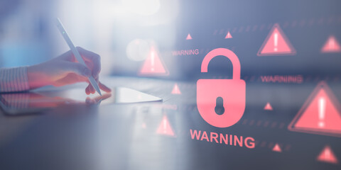 Critical Cybersecurity Breach Warning with Data Protection Risksþ