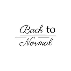 quote back to the beginning black vector writing design