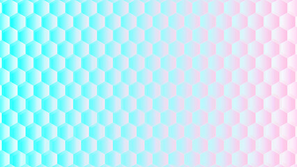Soft pastel gradient geometric pattern with subtle 3d effect and modern digital art