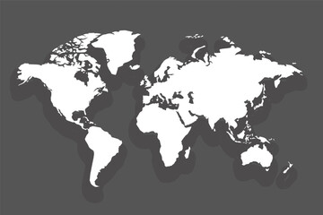 world map vector illustration © sufyan
