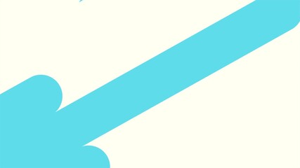 Dynamic Abstract Blue Wave Motion Graphic Background with Creamy White Space for Text Overlay and