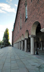 Fototapeta premium Stockholm, Sweden, in bright summer day