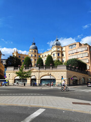 Fototapeta premium Stockholm, Sweden, in bright summer day