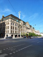 Stockholm, Sweden, in bright summer day