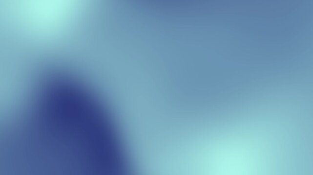 Smooth Gradient Transition Blue Teal Aqua Soft Bokeh Background Motion Abstract Fluid Wave