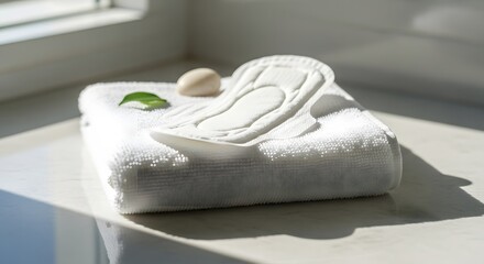 sanitary pads for woman sanitary napkin menstrual-pad period absorbent cotton towel white