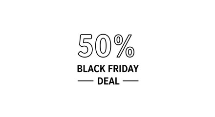 Black Friday Deal with 50 Discount Offer.