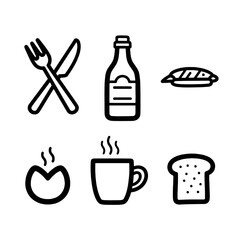 Food and Drink Icons