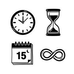 Time and Dates Icons