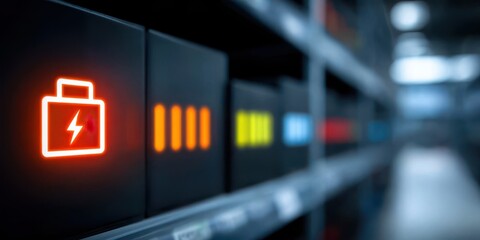 battery module primary series design, lead efficiency monitor, solar energy management