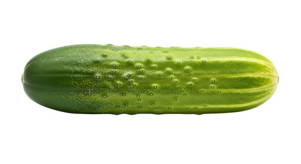 Fresh cucumber for healthy eating isolated PNG with Transparent Background