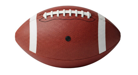 American football ready for the game isolated PNG with Transparent Background
