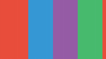 Colorful abstract background with blocks of red blue purple and green