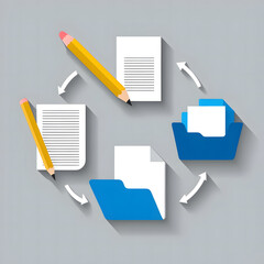 Document Editing and Sharing Process A Modern Digital Workflow