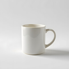 Fototapeta premium Cheerful Isolation Modern Ceramic Mug Plane