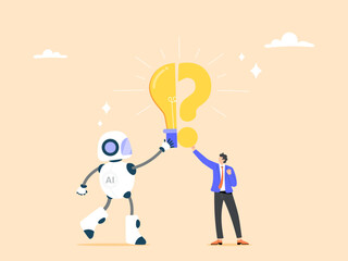 Artificial intelligence (AI) to help solve problems, learning chatbots to answer difficult questions or helping analyze complex data