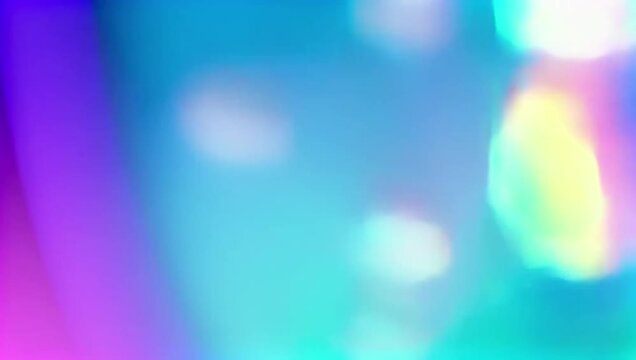 Luminous Video Effects Soft Light and Colorful Blur