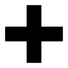 Plus sign Shape Element