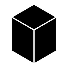 Geometry Cube Shape Element