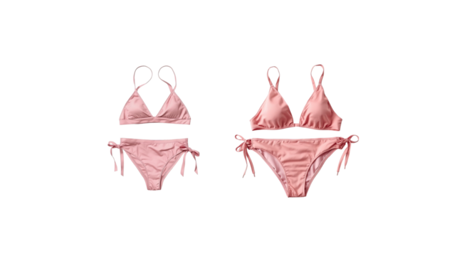 Pink bikini png - Powered by Adobe