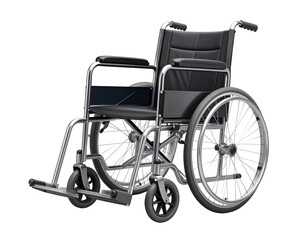 Fototapeta premium hospital wheelchair isolated