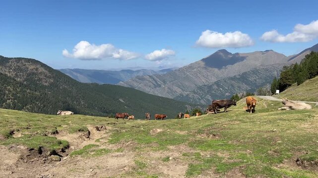 Andorra in den Bergen
