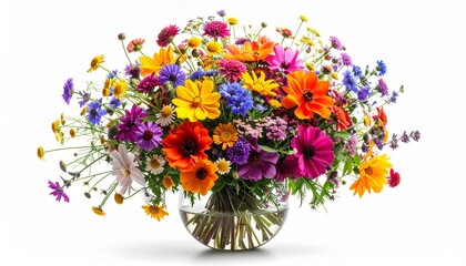 Obraz premium bouquet of colorful flowers