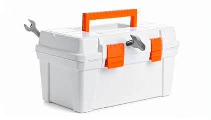 white paper bag with a lid