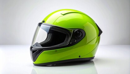 motorcycle helmet on a white background