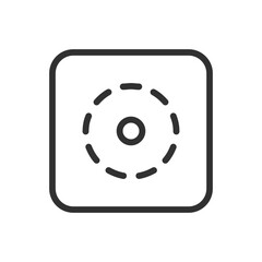 Tilt Shift Photo Editing Effect Icon