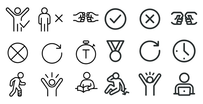 Body Language Icons Images – Browse 40,369 Stock Photos, Vectors, and ...