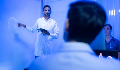 Doctors and medical professionals discuss preparing for physical and brain