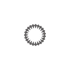 Print round shape design, circle design 